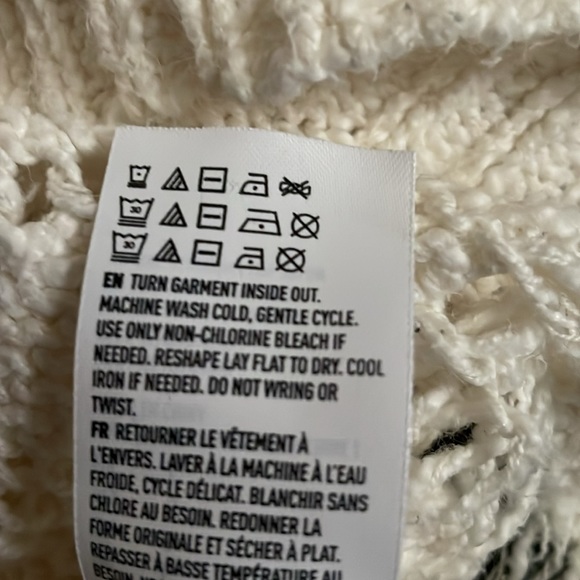 Sweater. American Eagle knit lightweight sweater. Cream/beige. Nice cond. large. - Picture 8 of 8